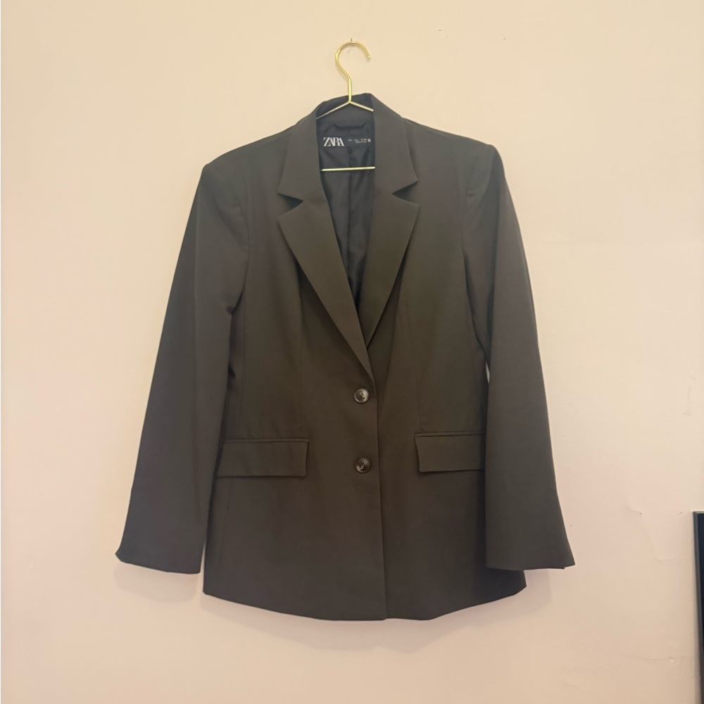 Dark green blazer